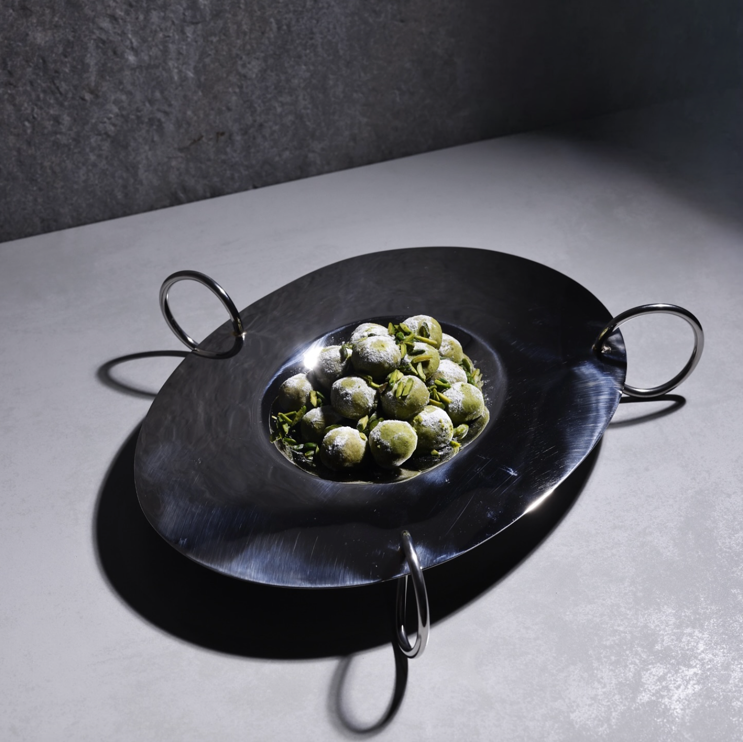 Oval Ring Platter, Large- طبق تقديم بيضاوي ,كبير