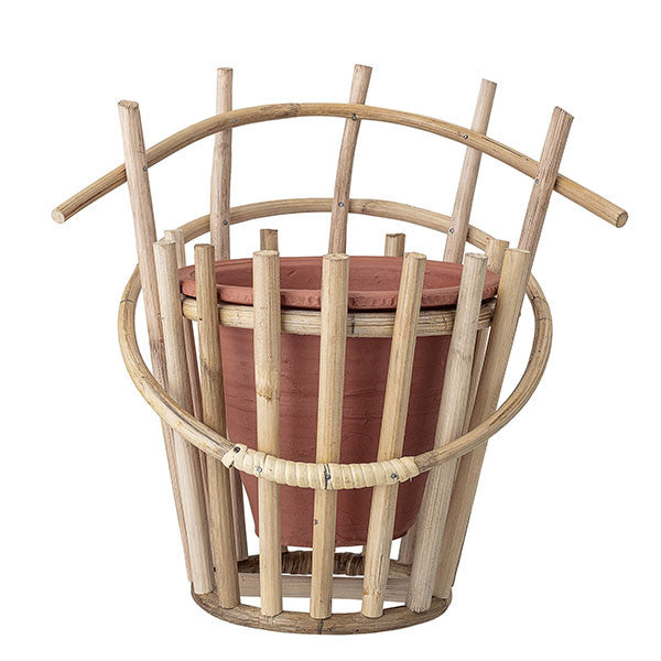 Bamboo Wall Flowerpot 31x30x32cm - أصيص نبات جداري 31x30x32سم