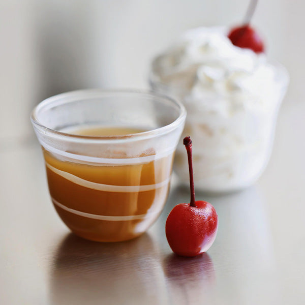 12 PC ARABIC COFFEE WITH WHITE STRIPES 12 PCS 6x4.8 CM - 12 قطعة قهوة عربية بخطوط بيضاء 12 قطعة 6x4.8 سم