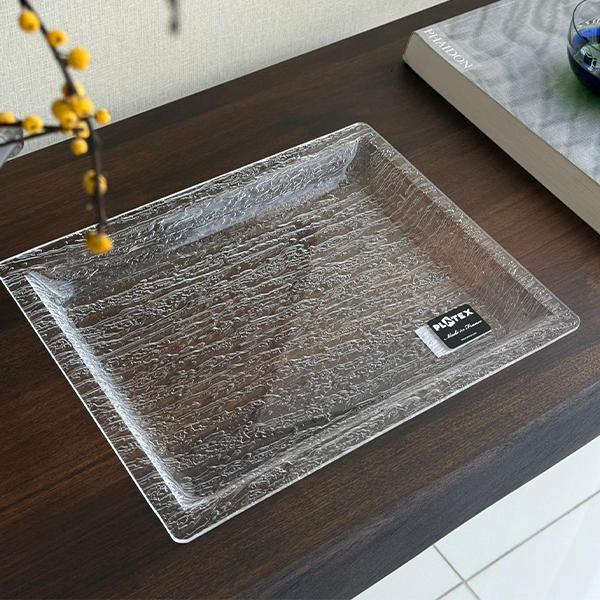 ACRYLIC TRAY 33x24 ICE - صينية أكريليك 24×33 ثلجي