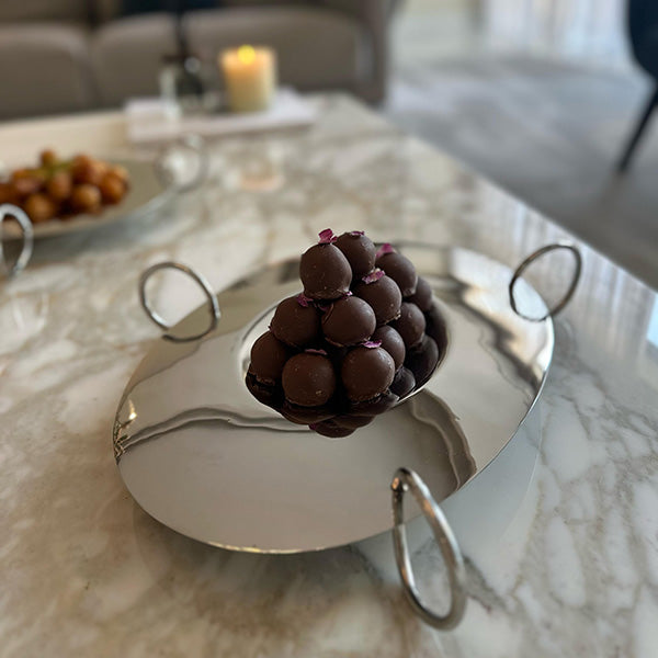 Oval Ring Platter, Large- طبق تقديم بيضاوي ,كبير