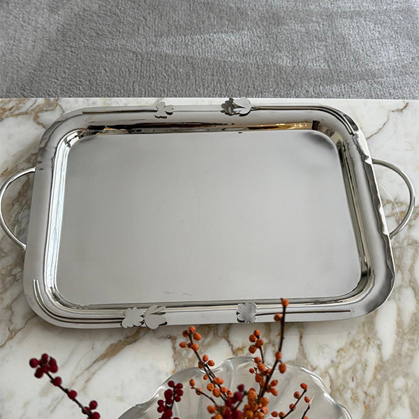 Botanical XL Rectangular Tray with Handle - XL صينية مستطيلة كبيرة بمقبض