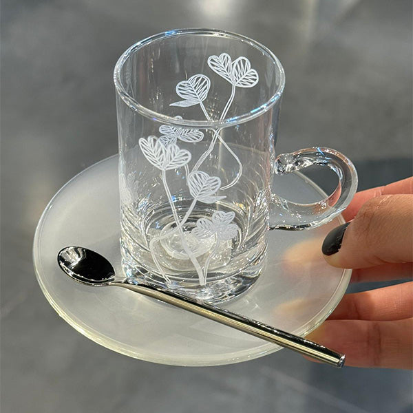 10 pcs Spoon Round Handle - طقم 10 ملاعق بمقبض دائري white botinecal