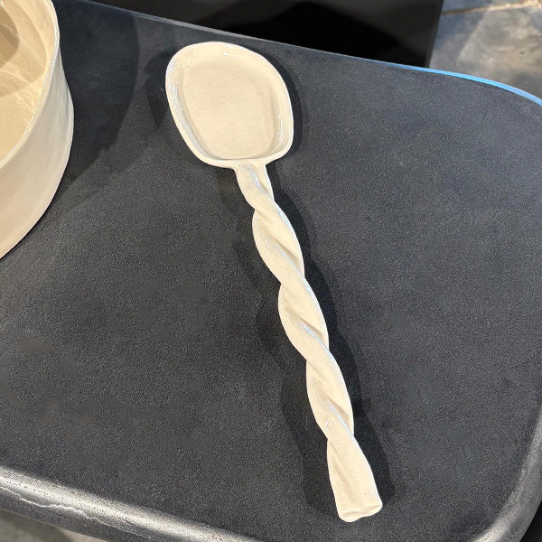 Mix & More Braided - Offwhite - ملعقة التقديم - أوف وايت