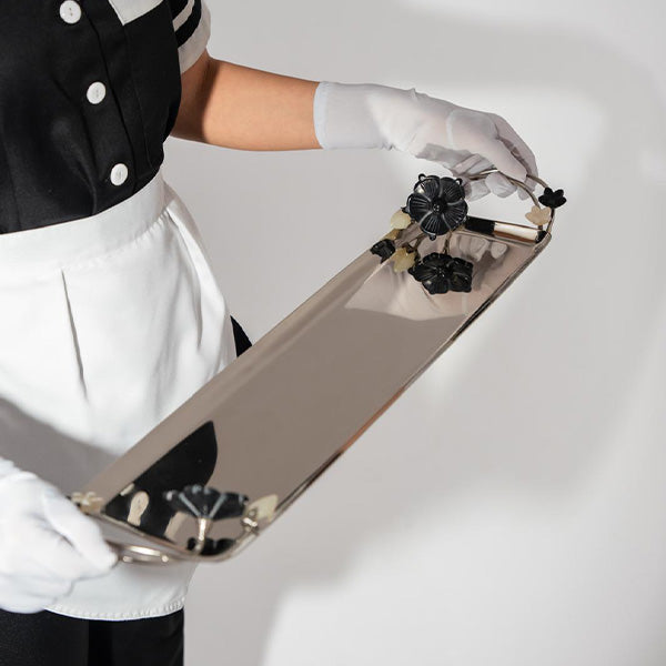 Large Rectangle Tray 68x16x8 - صينية مستطيلة كبيرة