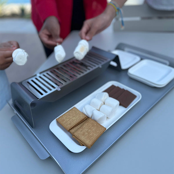 BARBEQUE CATERING TRAY SET - مجموعة صينية تقديم الطعام للشواء