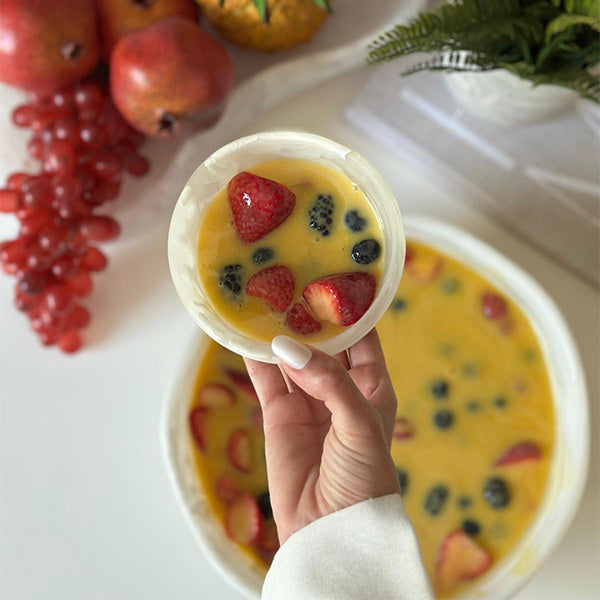 DEEP SMALL BOWL 12X8cm OFF WHITE - وعاء صغير عميق 12x8سم, لون أوف وايت
