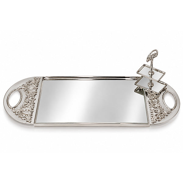Silver Tray Plated Copper - صينية تقديم