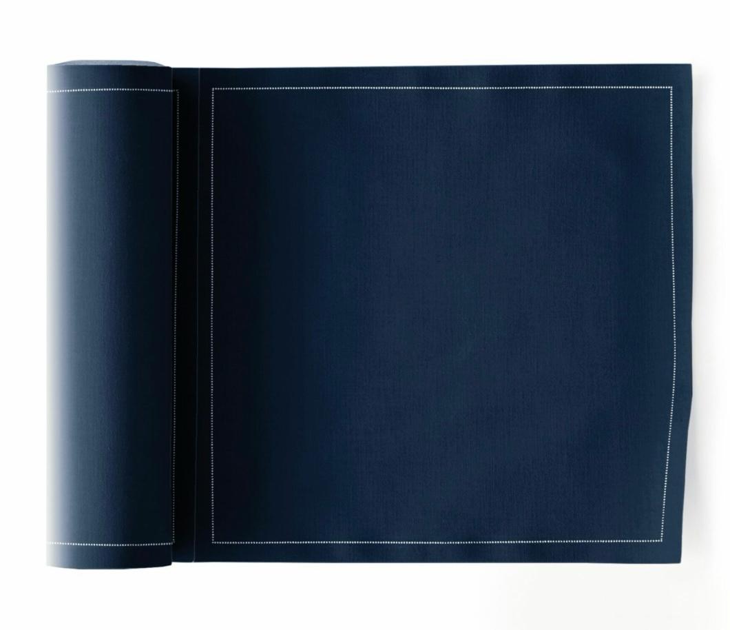 COTTON LUNCH NAPKIN , 20 x 20 CM, PETROL BLUE_ مناديل غداء قطن، 20 × 20 سم، أزرق بترولي_