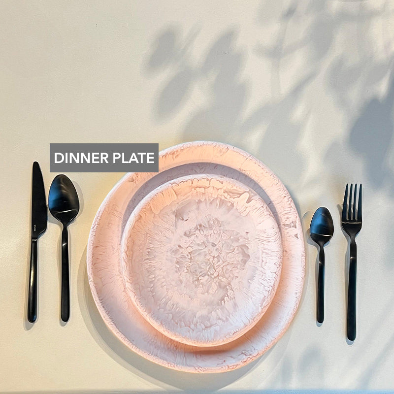 Dinner Plate Single ,Blush- صحن عشاء , بيج