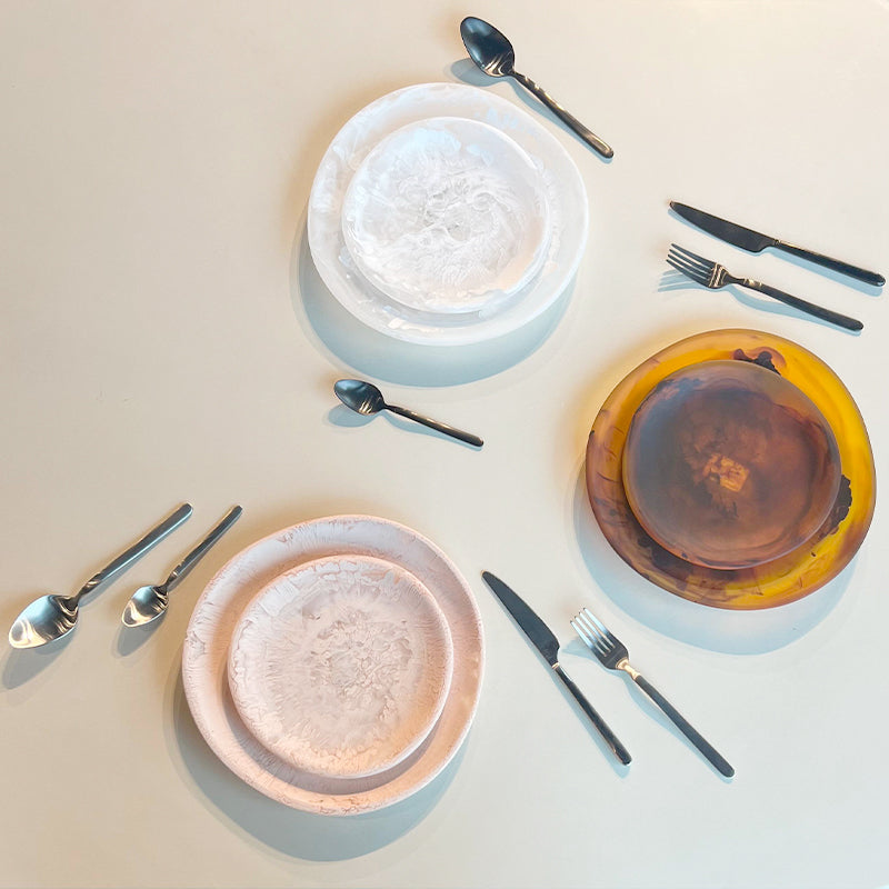 Side Salad Single ,Blush - طبق للسلطة جانبي,بيج