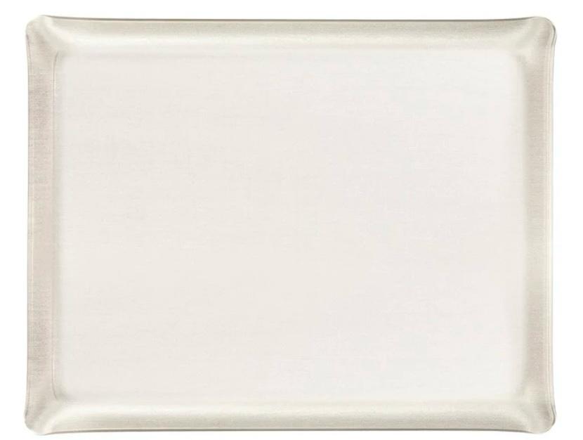 TRAY PLATEX ACRY LIQUE 37 X 28CM SECRET IVORY - صينية بلاتكس اكري ليك 37 × 28 سم أوفوايت