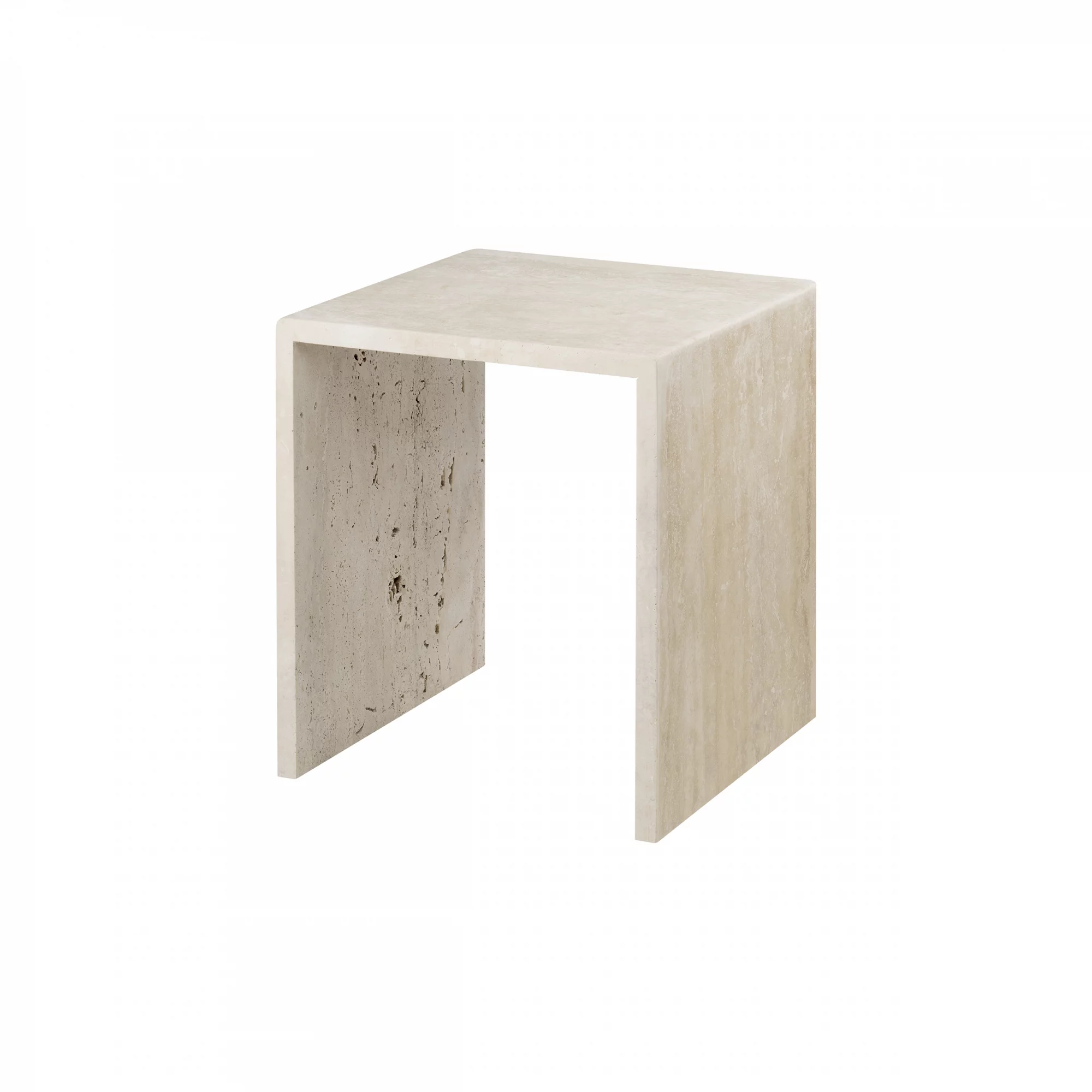 VARU Set of side tables, Beige Color VARU طقم طاولات جانبية، لون بيج