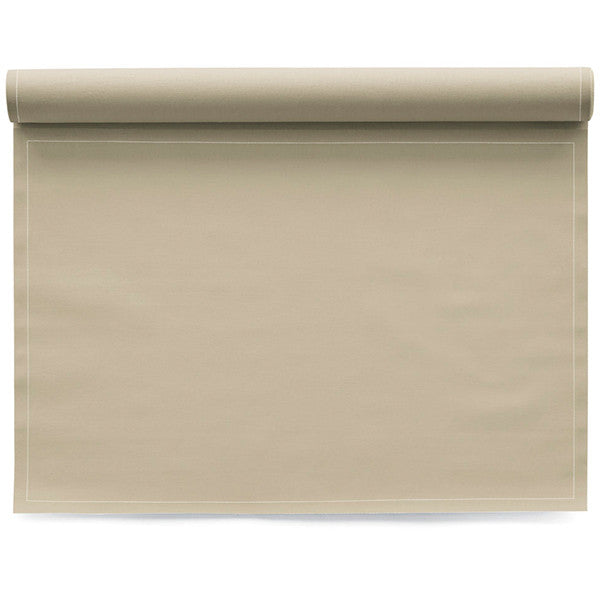 Sand Placemat 48x32 Cotton 100%,Rolls 12 - رول مفارش أطباق قطنية، 48 × 32 سم، بيج