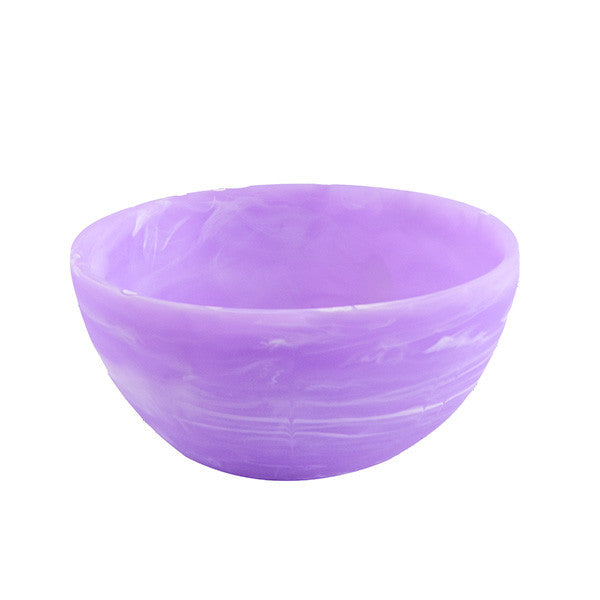 Wave Bowl Small 19x10cm, Lilac Color - وعاء مموج صغير 19x10سم , لون بنفسجي فاتح