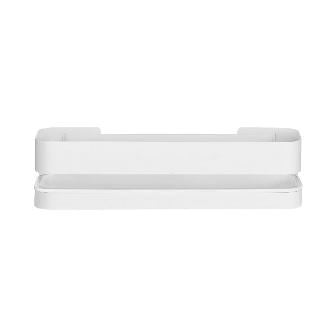 NEXIO Large Shower Shelf, 34 x 7 x 8.6 cm - White Color - رف حمام كبيرNEXIO , 34 x 7 x 8.6 سم - لون أبيض