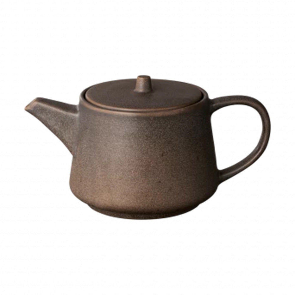 KUMI Stoneware Teapot, Espresso Color - إبريق شاي حجري, بني