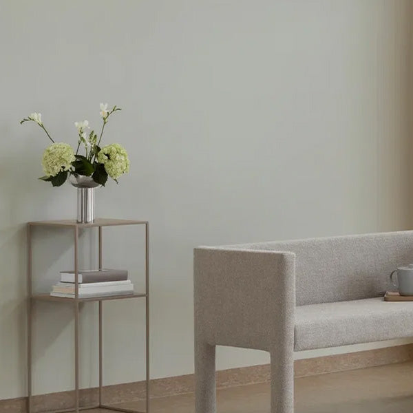 MIYABI Metallic Vase, Stainless Steel Color - مزهرية ميتاليك MIYABI، لون الستانلس ستيل