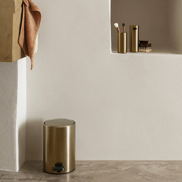 Modo Pedal Bin, Brass, 3 L - سلة مهملات بدواسة، لون نحاسي، 3 لتر