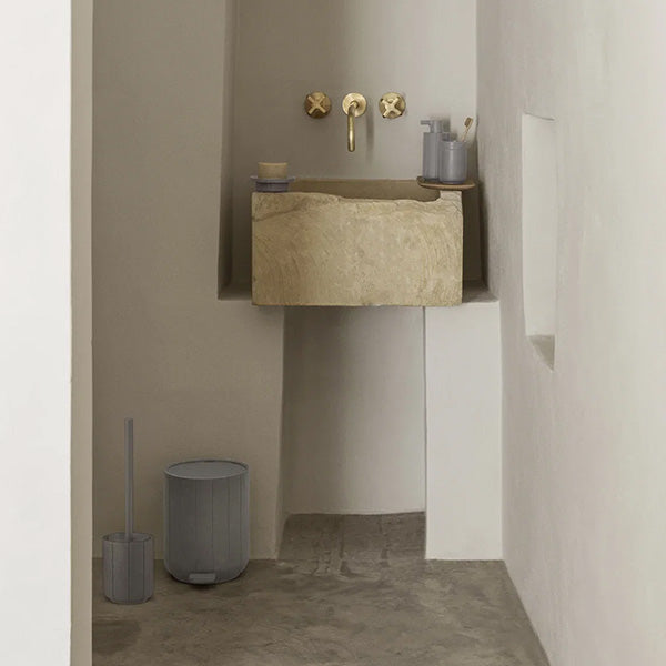 Kua Soap Dispenser, Micro Chip - موزع صابون، رمادي فاتح