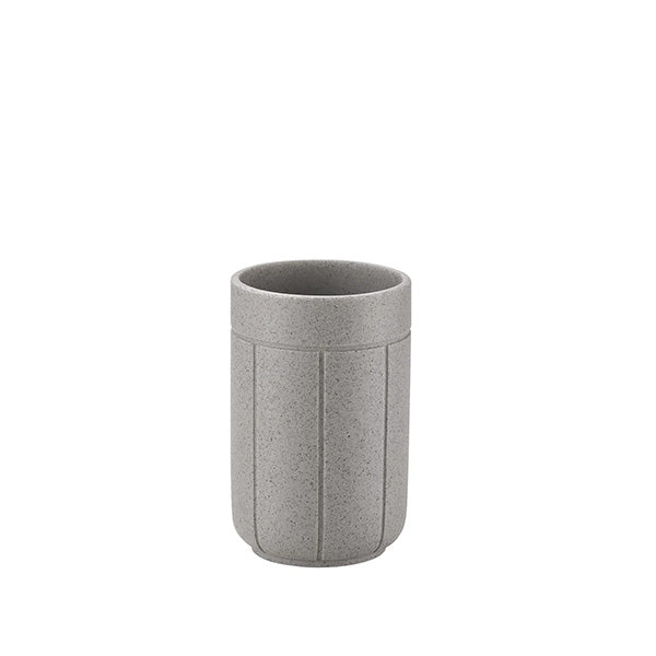 Kua Tumbler, Micro Chip - حامل فرش أسنان، رمادي فاتح
