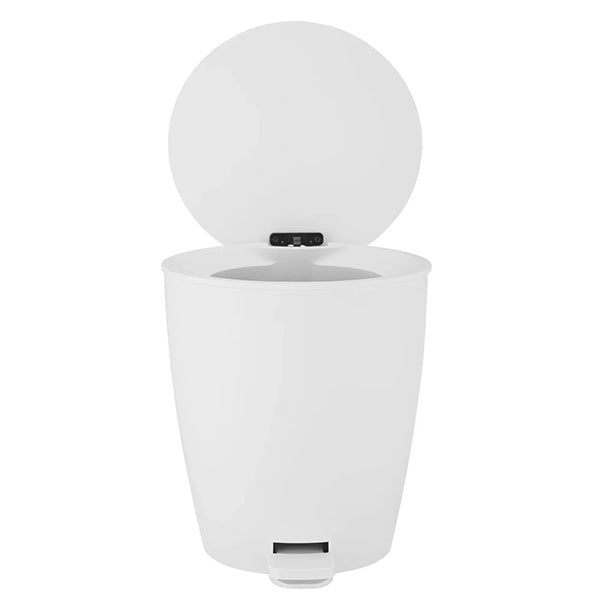 Ava Pedal Bin, White - سلة مهملات بدواسة، أبيض