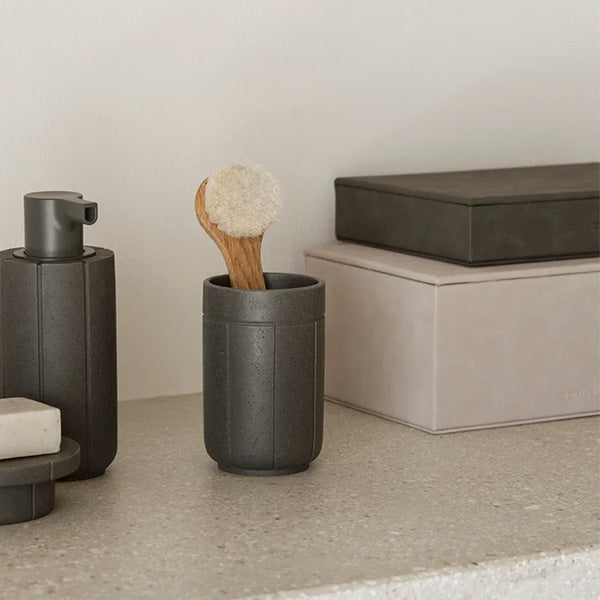 Sahla Jewellery Box M, Pewter - صندوق مجوهرات متوسط، رمادي داكن
