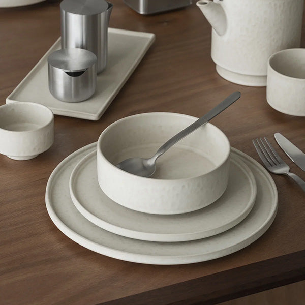 Makoto Dessert Plate, Moonbeam, 21 cm - طبق حلوى، بيج، 21 سم