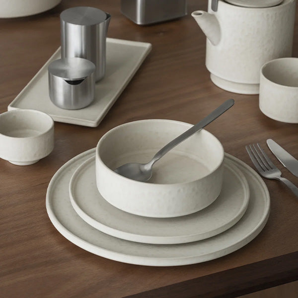 Makoto Dinner Plate, Moonbeam - طبق عشاء، بيج