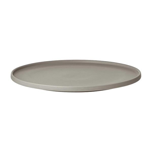 Makoto Dinner Plate, Elephant Skin - طبق عشاء، رمادي