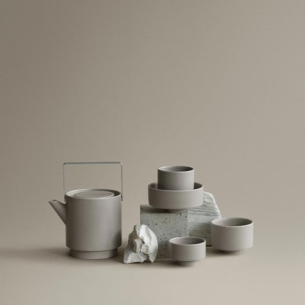 Makoto Bowl XS, Elephant Skin - وعاء ميني، رمادي