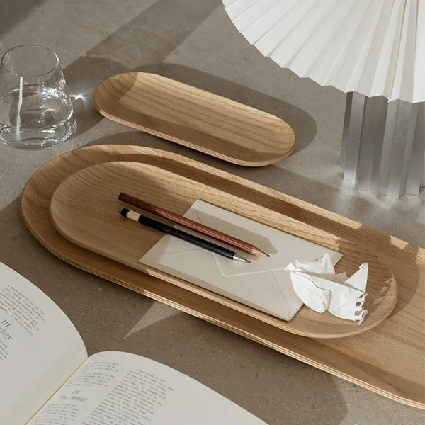 Baki Tray L, Oak - صينية كبيرة، لون خشب البلوط