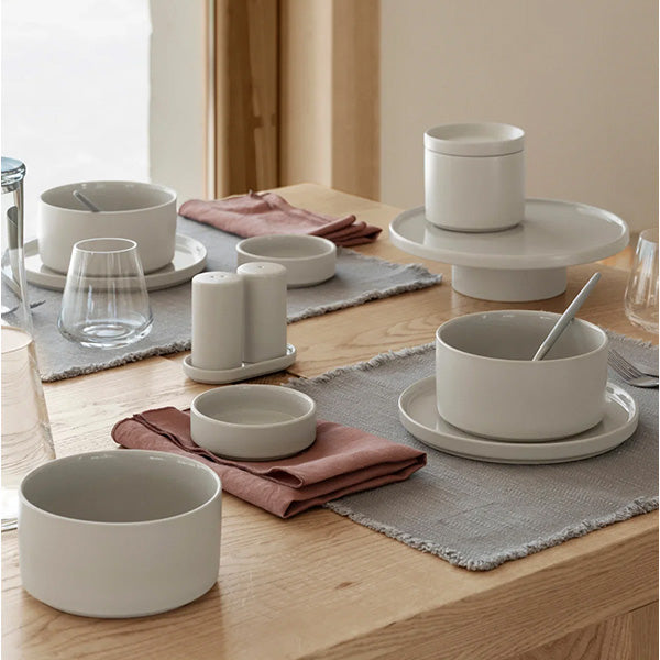 Pilar Cake Stand S, Moonbeam - حامل كيك صغير، بيج