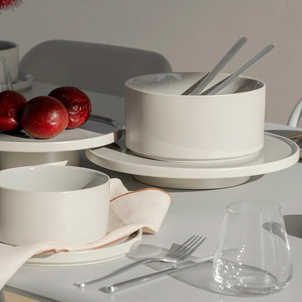 Pilar Cake Stand S, Moonbeam - حامل كيك صغير، بيج