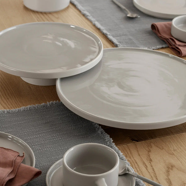 Pilar Cake Stand L, Moonbeam - حامل كيك كبير، بيج