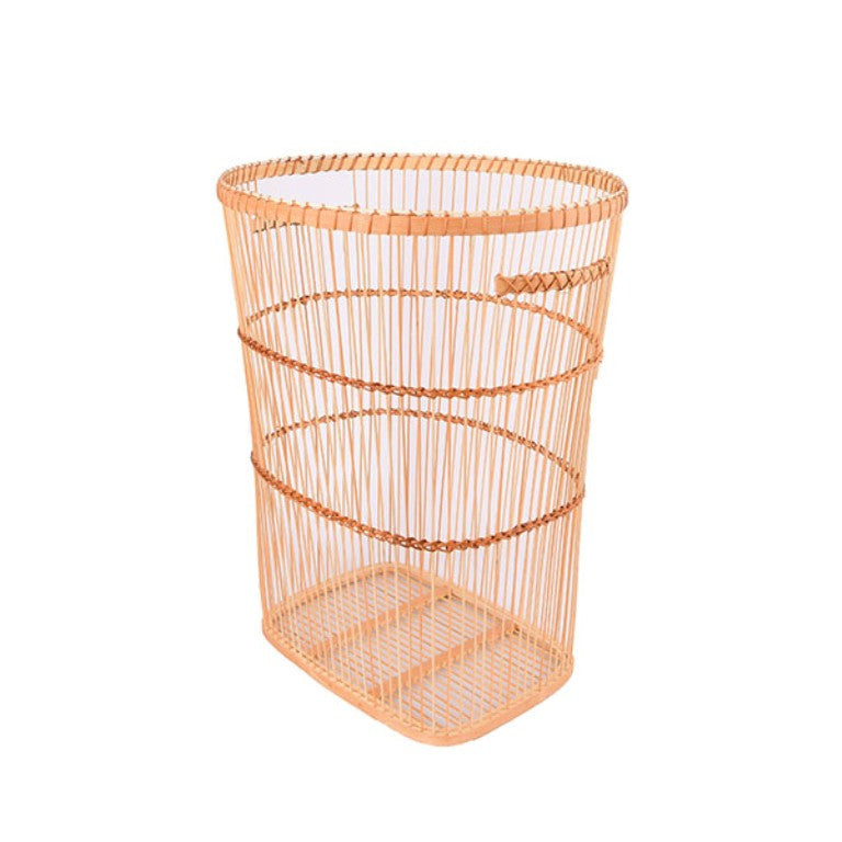 Rattan "SABBIE" Basket, Medium Size - سلة روطان متعددة الاستخدام, حجم وسط