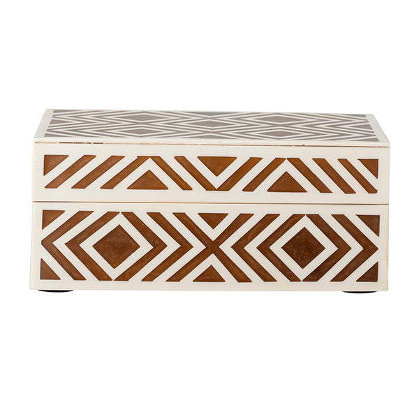Henny Box w/Lid 18x8x12.5cm - صندوق خشبي مع غطاء 18x8x12.5سم