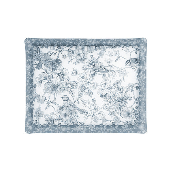 ACRYLIC TRAY 37x28 ARABELA GRIS  - صينية أكريليك 37×28 أرابيلا جريس