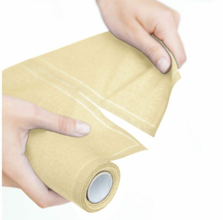 Pastel yellow Napkin 20x20,4 100% Cotton,Rolls 25 -  مناديل سفرة قطنية 20×20.4 أصفر –  25 قطعة