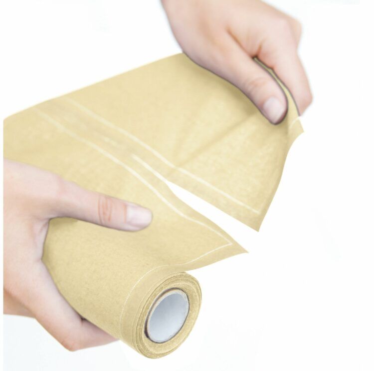 Pastel yellow Napkin 11,7x11,7 100% Cotton, Curry, Rolls 50 -  مناديل سفرة قطنية 11,7×11,7 أصفر –  50 قطعة
