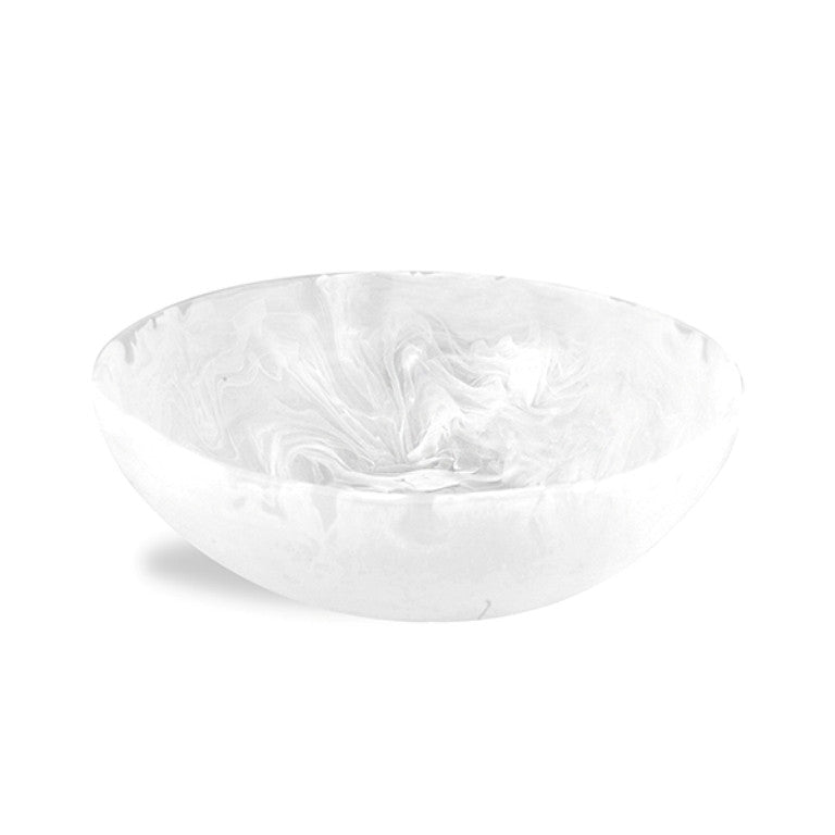 WAVE BOWL MEDIUM 29.5 x 11 CM WHITE - وعاء ريزن حجم وسط 29.5x11سم, لون أبيض