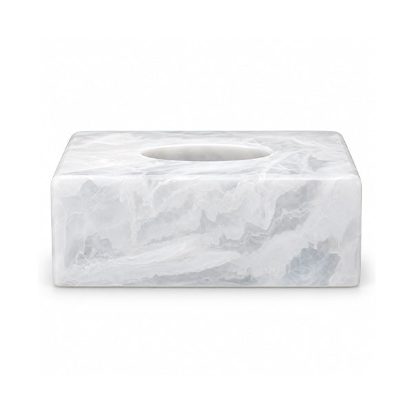 Large Rectangular Tissue Box 40x12x10cm, White Color