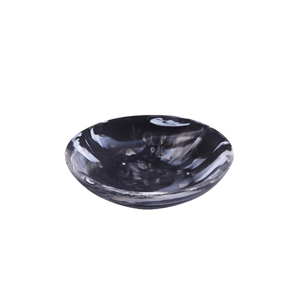 Extra Small Swirl Everyday Bowl 13x4cm, Black Color - وعاء ريزن صغير 13x4سم , لون أسود