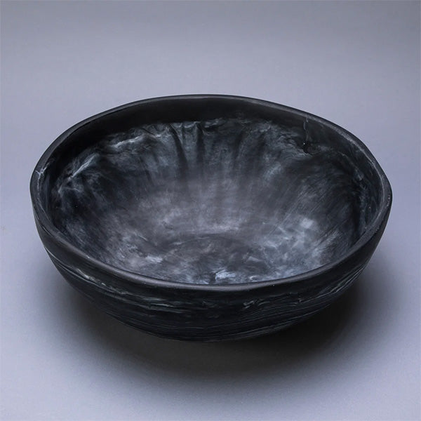 Medium Wave Bowl , Black -  وعاء مموج وسط , أسود