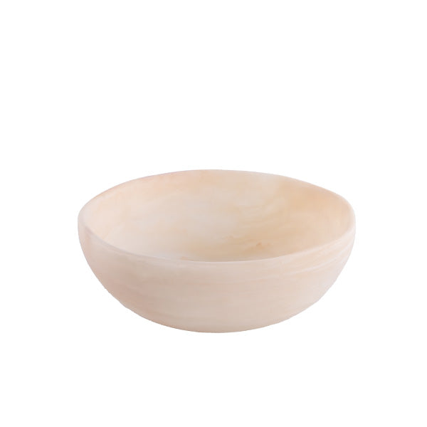 WAVE BOWL MEDIUM 29.5X11cm OFF WHITE - وعاء مموج متوسط 29.5x11سم , لون أوف وايت