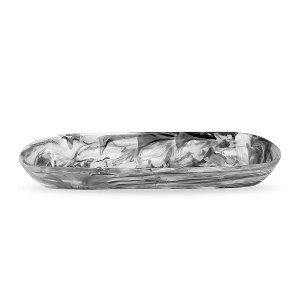 Large Boat Bowl  , Black - وعاء قارب كبير , أسود