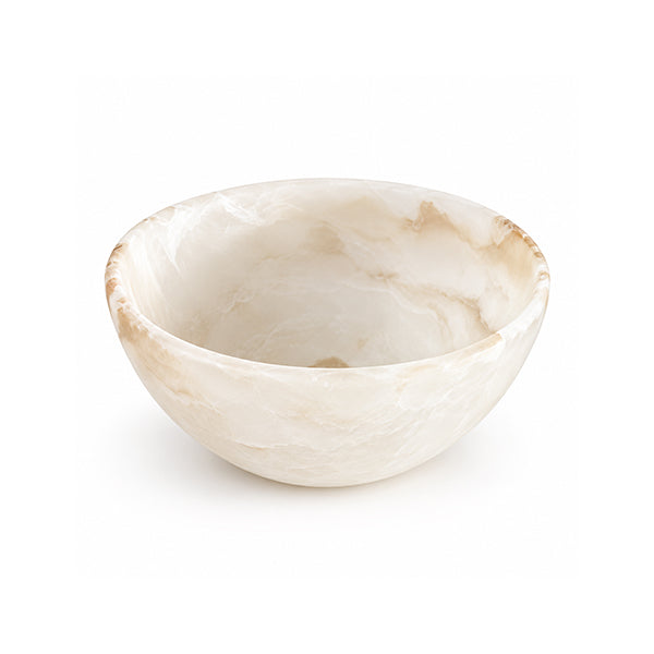 Wave Bowl Small 19x10cm, Off White Color وعاء مموج صغير 19x10سم , لون أوف وايت