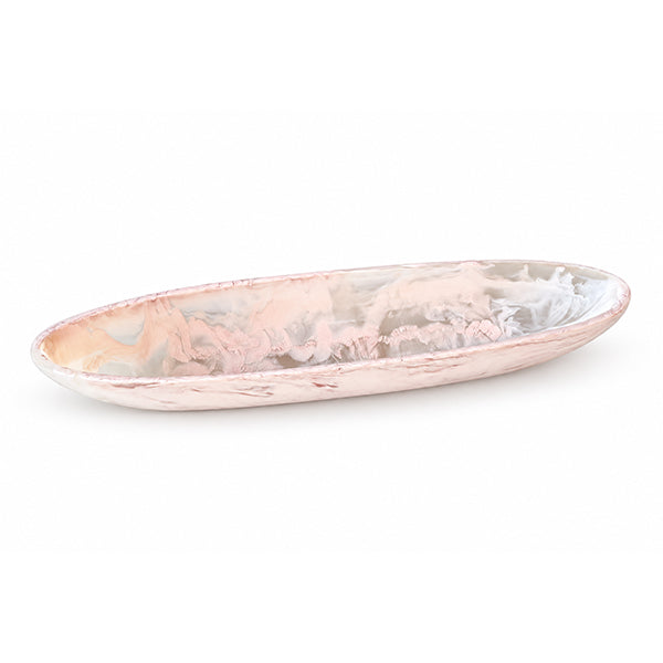 BOAT BOWL MEDIUM 45 x 11 x 6 CM Beige - وعاء قارب متوسط 45 × 11 × 6 سم بيج