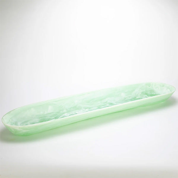 JUMBO BOAT BOWL MINT 93x34x17CM - وعاء قارب أخضر جامبو 93x34x17CM