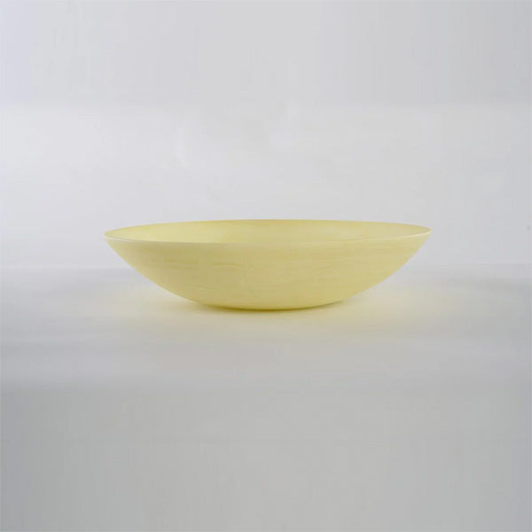 Large Resin Everyday Bowl, Yellow - وعاء ريزن كبير , أصفر